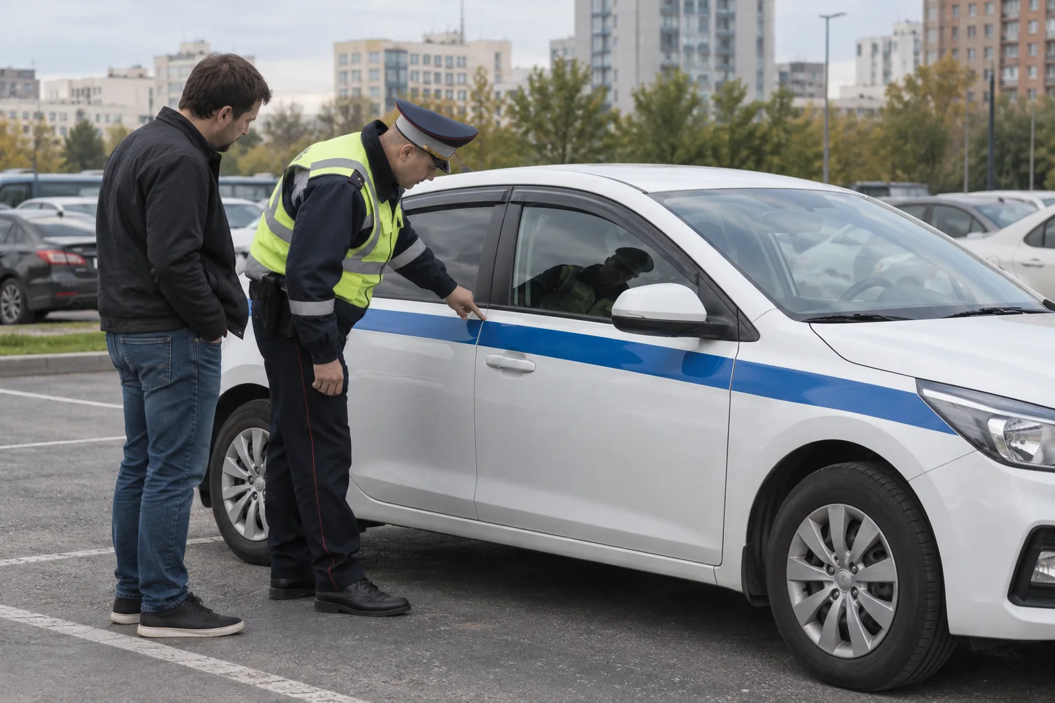 Оклейка похожа на схему оперативной службы